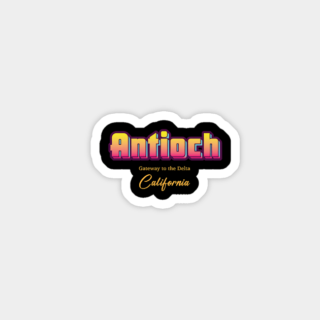 Antioch Sticker by Delix_shop